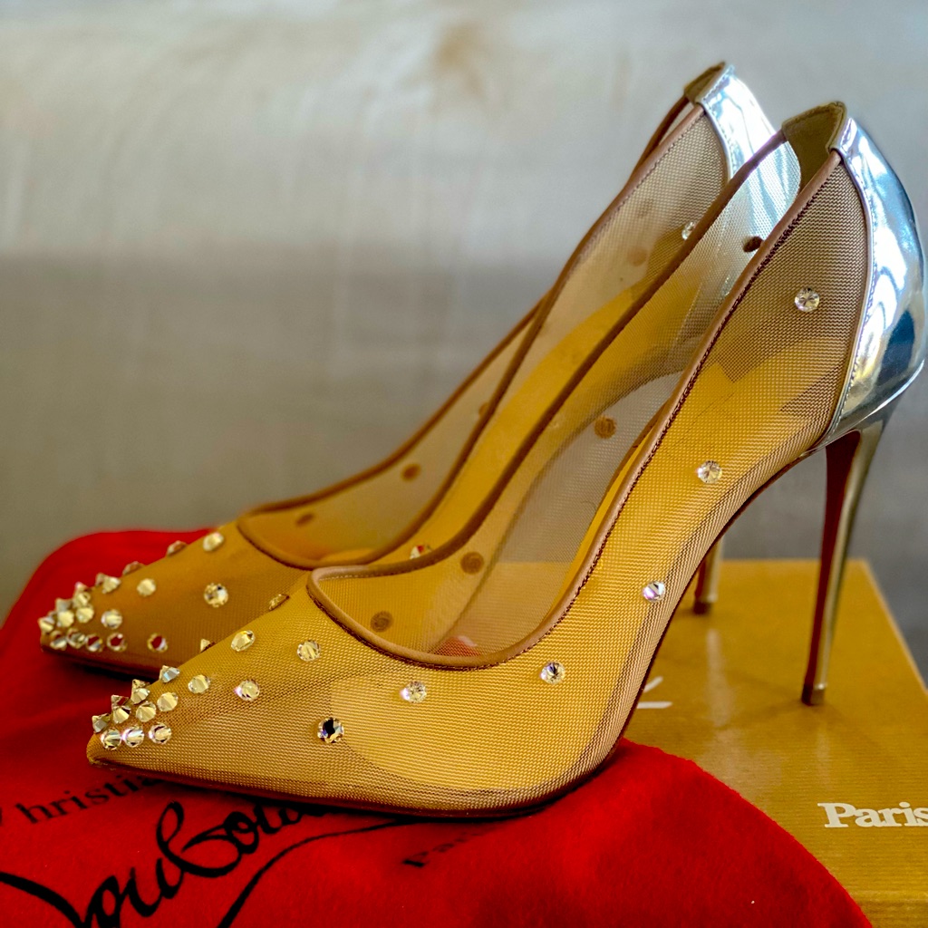 Brand New Christian Louboutin Degra 100mm